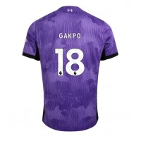 Billiga Liverpool Cody Gakpo #18 Tredje fotbollskläder 2023-24 Kortärmad